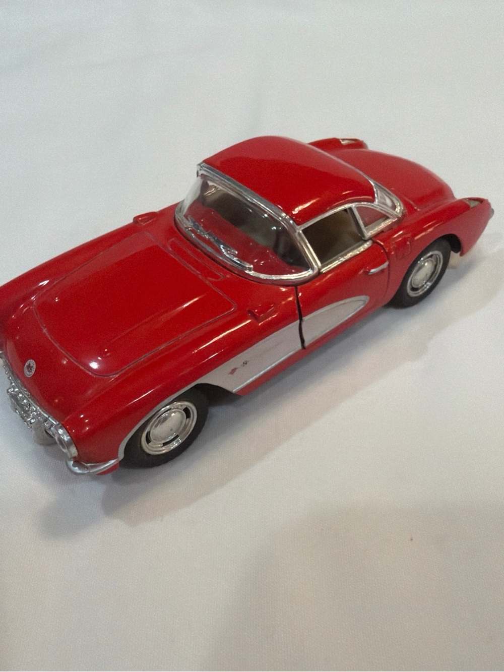 Vintage 1967 Red Classic Die-Cast Toy Car - Kids Toy